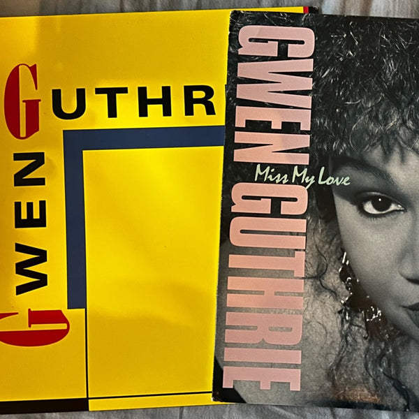 Gwen Guthrie - Miss My Love & Can't Love You Tonight  12" Singles - 2 LP Vinyl  - Used