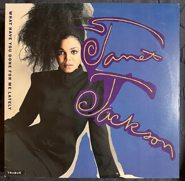 Janet Jackson - What Have You Done For Me Lately 12" Single LP Vinyl - Used