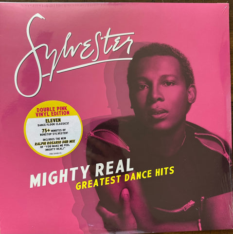 Sylvester - Mighty Real: Greatest Dance Hits 2XLP PINK Vinyl - New