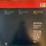 ROBBIE NEVIL - Wot's It To Ya - 12" remix LP VINYL - used