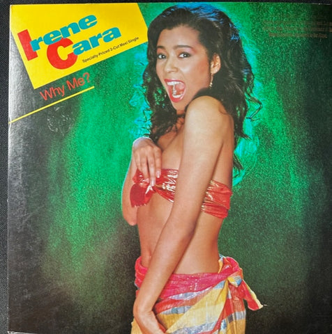 Irene Cara - Why Me?  12" Single (Promo) LP Vinyl - Used