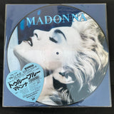 Madonna - TRUE BLUE Official Japan 80s) LP Picture Disc Vinyl -- Used