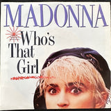 Madonna - who’s that girl 45 record - used