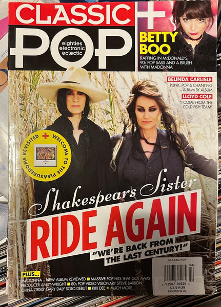 Shakespears Sister / Belinda Carlisle - Classic POP Magazine - Used