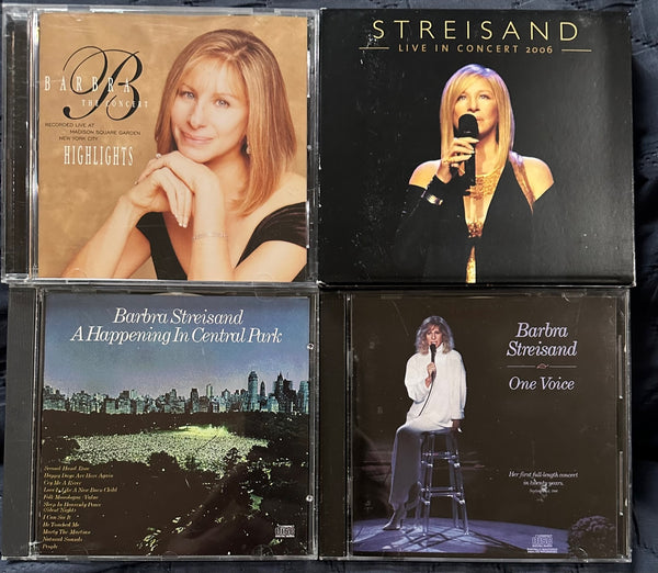 Barbra Streisand - 4 LIVE CD - Used