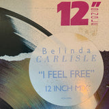 Belinda Carlisle - I FEEL FREE (Promo) 12" Remix LP VINYL - used