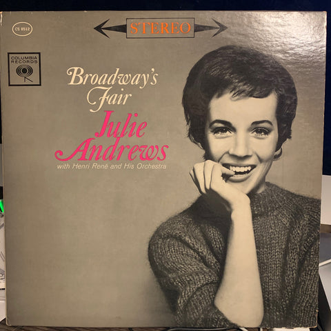 Julie Andrews - Broadway's Fair Julie 1962 LP Vinyl - Used