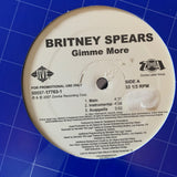 Britney Spears - GIMME MORE Promo 12" vinyl - Used