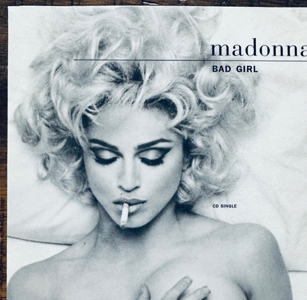 Madonna - BAD GIRL (2 Track) CD single - Used