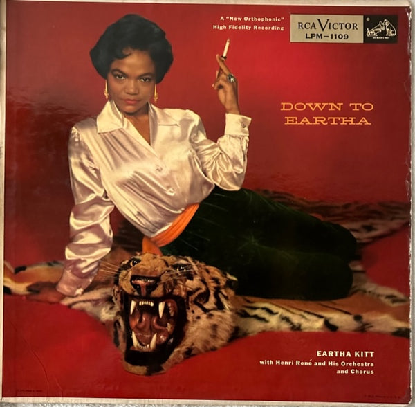 Eartha Kitt - Down To Eartha LP Vinyl - Used