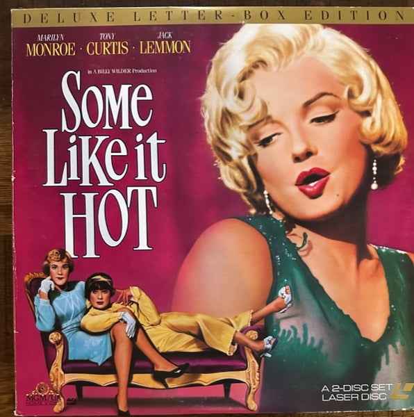 Marilyn Monroe - SOME LIKE IT HOT (2X Laserdisc)  Film - Used