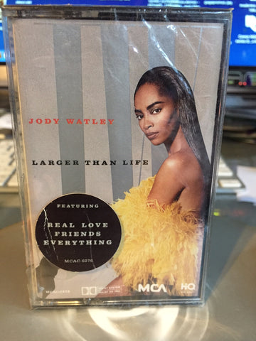 Jody Watley - Larger Than Life (Audio Cassette) NEW / Sealed