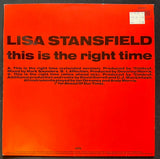 Lisa Stansfield -  This Is The Right Time  (Import) 12" single LP Vinyl - Used