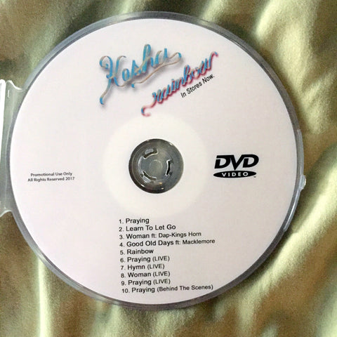 KESHA DVD - Rainbow  10 Videos and LIVE