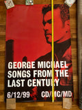 George Michael - 1999 Songs From The Last Century  LARGE promo poster-  40x60