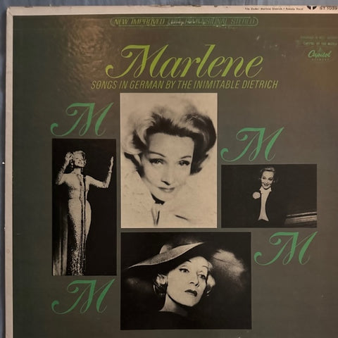 Marlene Dietrich - Songs in German  - LP Used  Vinyl - Used