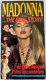 MADONNA ... The Real Story! VHS - Used