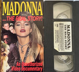 MADONNA ... The Real Story! VHS - Used