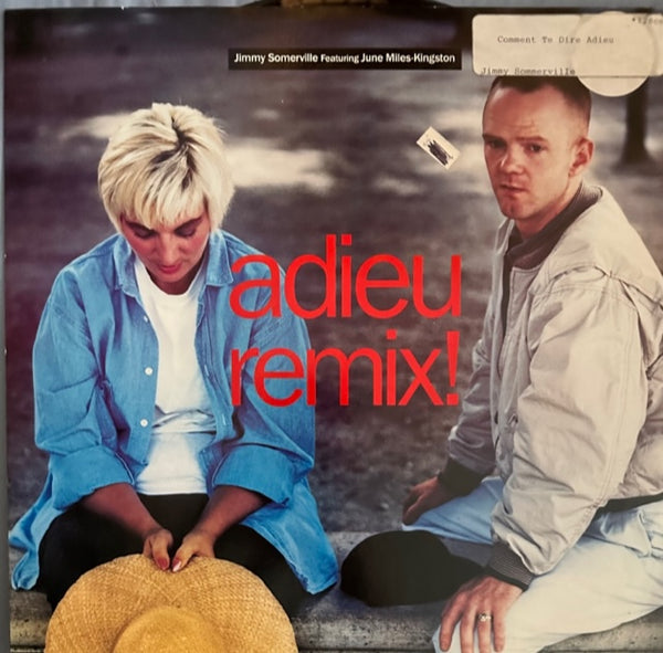 Jimmy Somerville - Comment Te dire Adieu REMIXES  (Import 12" Single) LP Vinyl - Used