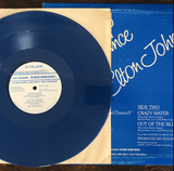 Elton John ‎- Get Up And Dance - PROMO Blue LP Vinyl - Used