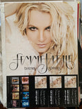 Britney Spears official FEMME FATALE Promotional flat