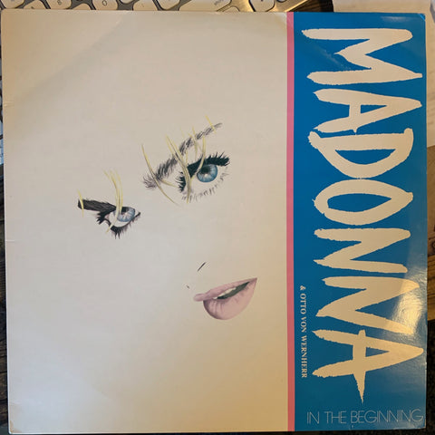 Madonna + Otto Von Wernherr - In The Beginning 12" + Interview LP VINYL _ used