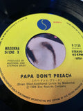 Madonna - Papa Don't Preach 7" Record vinyl JAPAN 45