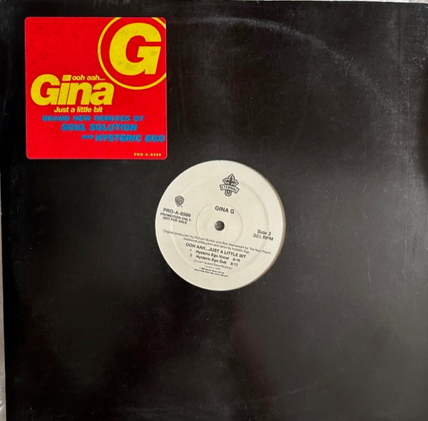 Gina G - ooh ahh (Just A Little Bit) 12" Single LP Vinyl - Used