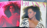 Diana Ross - set of 2 original LP Vinyl "ROSS" & "Why Do Fools Fall In Love" - Used