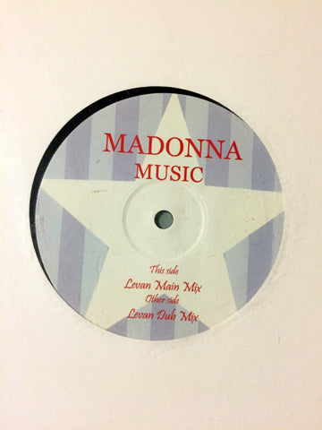 Madonna - MUSIC 2005 White Label Levan Remixes  12" Vinyl LP