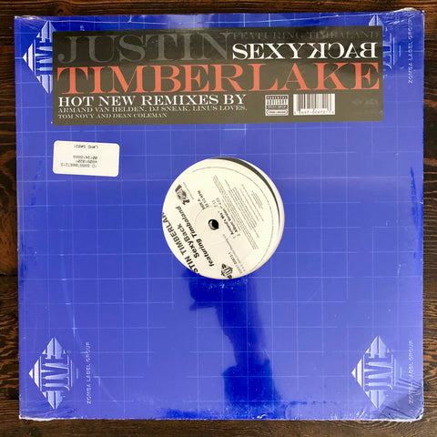 Justin Timberlake ‎- SexyBack (Dance Mixes) - PROMO - DOUBLE LP Vinyl - New