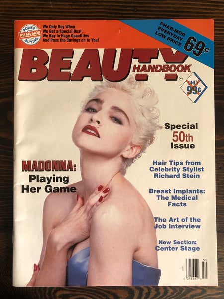 Madonna - Beauty Handbook Magazine - 1991