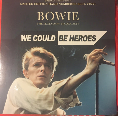 David Bowie - We Could Be Heroes Blue Vinyl - New LP