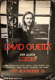 David Guetta - Dangerous - Promo Poster (double sided)