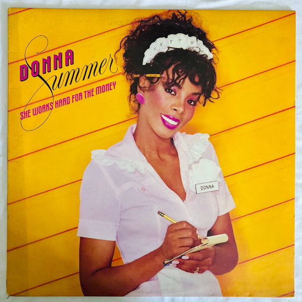 Donna Summer ‎– She Works Hard For The Money - (US  LP  Vinyl) Used