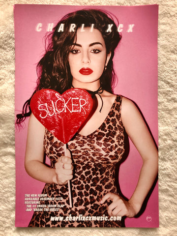 Charlie XCX - Sucker - Promo Poster  11x17