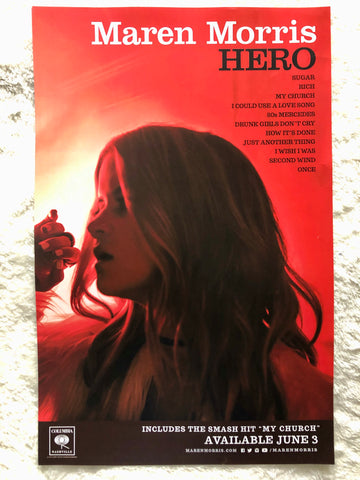 Maren Morris - Hero - Promo Poster