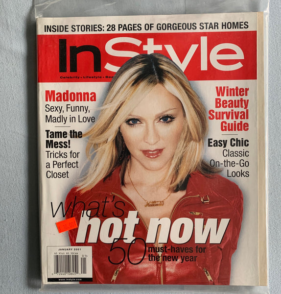 Madonna In Style Magazine  2001 - like new