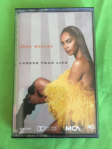 Jody Watley - Larger Than Life - Audio Cassette (Used)