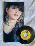 Madonna - BORDERLINE (fold out poster) 7" record 45 single (light crease)