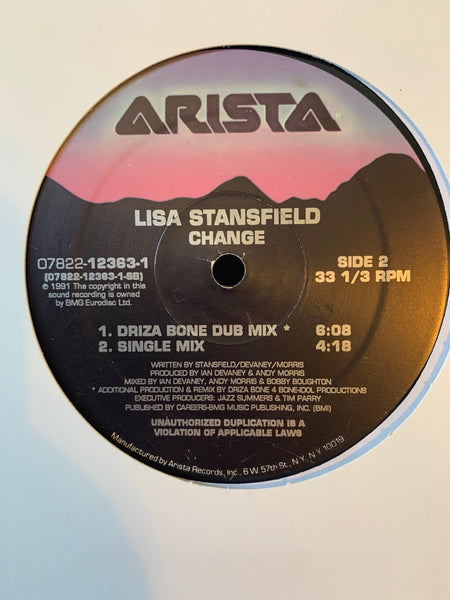 Lisa Stansfield - CHANGE  12" remix LP VINYL - Used