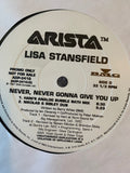 Lisa Stansfield - Never, Never Gonna Give You Up 12" (The CLUB Mixes)   2xLP VINYL - Used