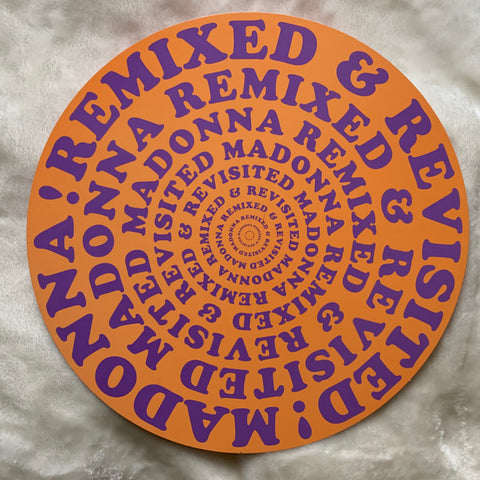 Madonna - Remixed & Revisited Round promo flat