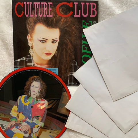 Culture Club / Boy George : PROFILE promo pack : Posters, Book, Picture Disc Game +