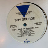 Boy George - Don't Take My Mind On A Trip PROMO 12" remix LP Vinyl