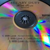 Hilary Duff - With Love (Promo remix CD single)