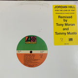 Jordon Hill  -    For The Love Of You promotional Vinyl 12" remix LP - used