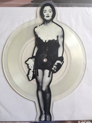 MADONNA - Die Cut Interview Picture disc 45" vinyl