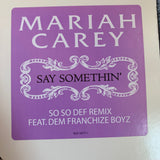 Mariah Carey - "Say Somethin" So So Def Remix  12" LP vinyl Promo