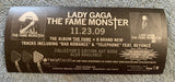 Lady GaGa - 6 official promotional 3 stickers / 3 promo cards